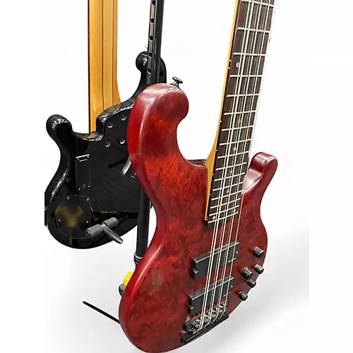 Used Dean Rhapsody 8 8 String Trans Crimson Red Electric Bass Guitar Trans Crimson Red