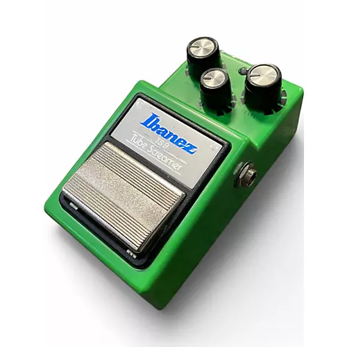 Used Ibanez TS9 Baked White LED Effect Pedal