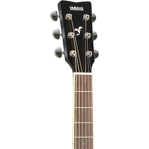 Yamaha FGC-TA TransAcoustic Dreadnought Cutaway Acoustic-Electric Guitar Black