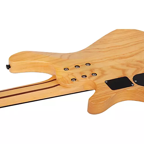 Schecter Guitar Research Reaper-5 5-String Electric Bass Guitar Satin Charcoal Burst