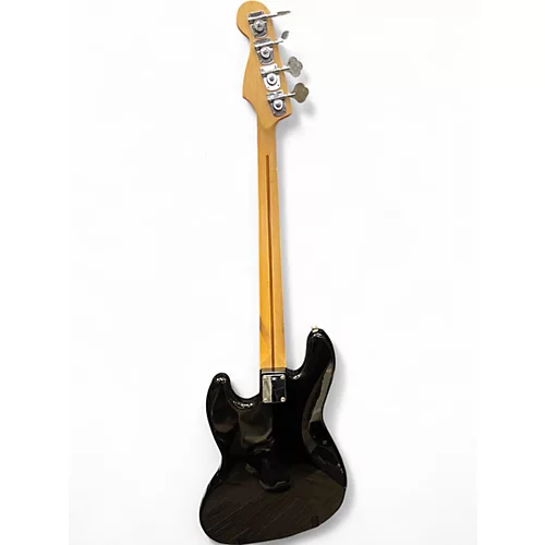 Used Fender Standard Fretless Jazz Bass Black Electric Bass Guitar Black