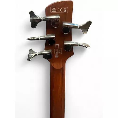 Used Ibanez SRFF805 Trans Black Electric Bass Guitar Trans Black