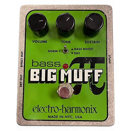 Used Electro-Harmonix Big Muff Bass Distortion Bass Effect Pedal