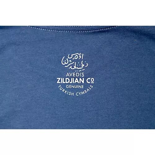 Zildjian Mens Classic Logo Tee Shirt Small Pink