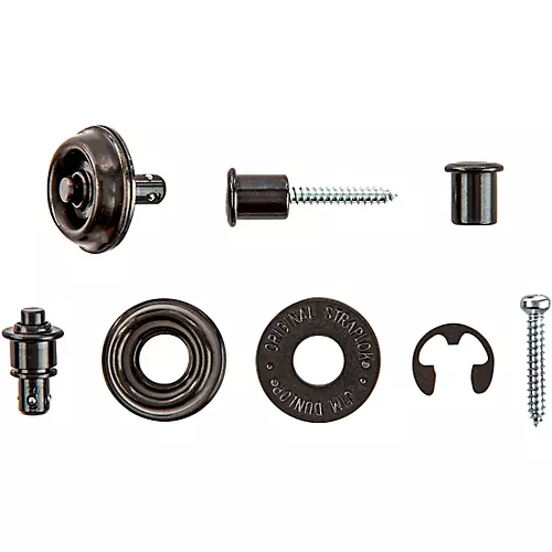 Dunlop Straplok Flush Mount Strap Retainer System Brass