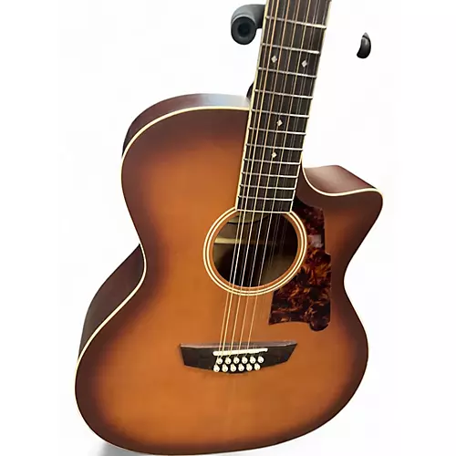 Used D'Angelico Premier Fulton Caramel Burst 12 String Acoustic Electric Guitar Caramel Burst