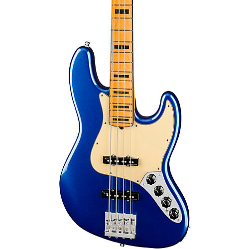 Fender American Ultra Jazz Bass Maple Fingerboard Cobra Blue