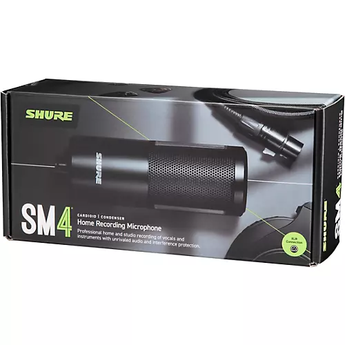 Shure SM4 Dual-Diaphragm Condenser Home Recording Microphone