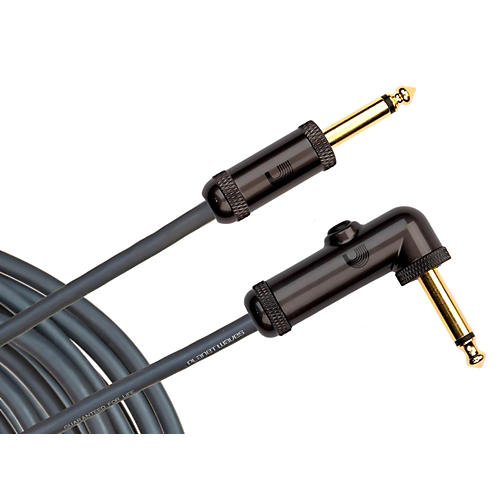D'Addario PW-AGRA Circuit Breaker Cable Right Angle-Straight 20 ft.