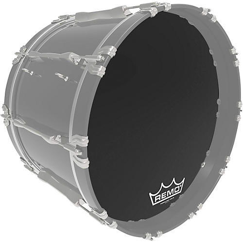 Remo Powermax Ebony Crimplock Bass Drum Head 20 in.