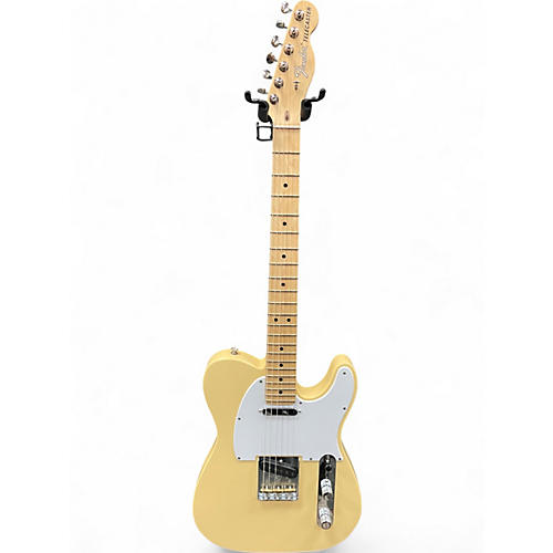 Used Fender American Performer Telecaster Vintage White Solid Body Electric Guitar Vintage White