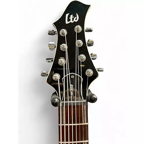 Used ESP LTD JR-208 Javier Reyes Black Solid Body Electric Guitar Black