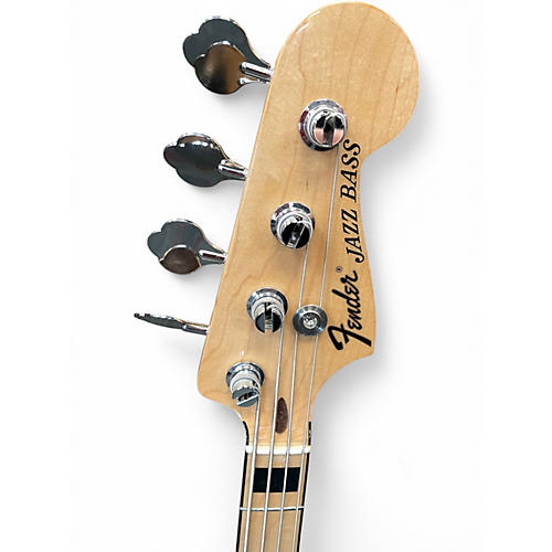 Used Fender Geddy Lee Signature Jazz Bass Black Electric Bass Guitar Black