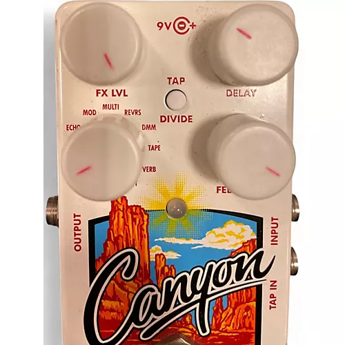 Used Electro-Harmonix Canyon Delay and Looper Effect Pedal