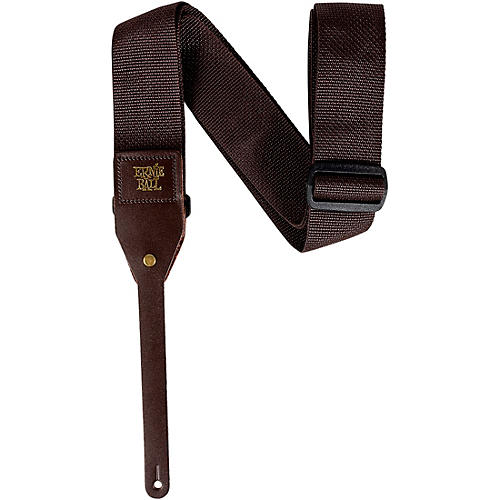 Ernie Ball Polypro Acoustic Guitar Strap Burgundy 2 in.