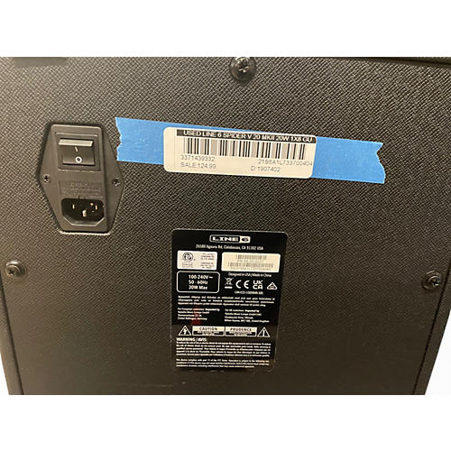 Used Line 6 Spider V 20 MkII 20w 1x8 Guitar Combo Amp