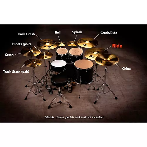 MEINL HCS Ride Cymbal 22 in.