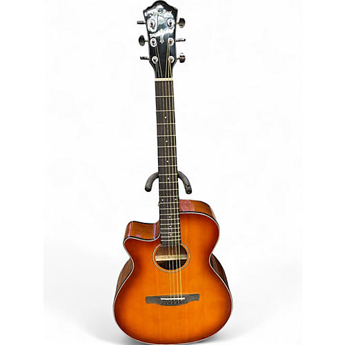 Used Ibanez AEG58L Vintage Sunburst Acoustic Electric Guitar Vintage Sunburst