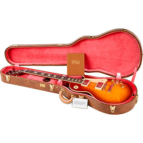 Gibson Custom M2M 1960 Les Paul Standard Reissue Gloss Electric Guitar Tangerine Burst