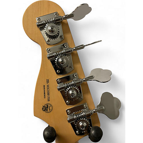 Used 2021 Fender Player Jazz Bass Blue Burst Electric Bass Guitar Blue Burst