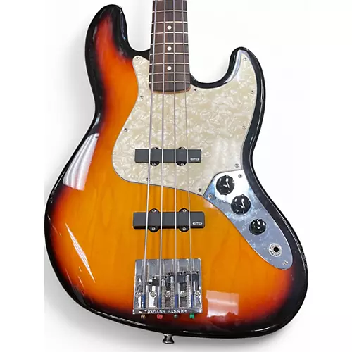 Used Fender Jazz Bass 2 Color Sunburst Electric Bass Guitar 2 Color Sunburst