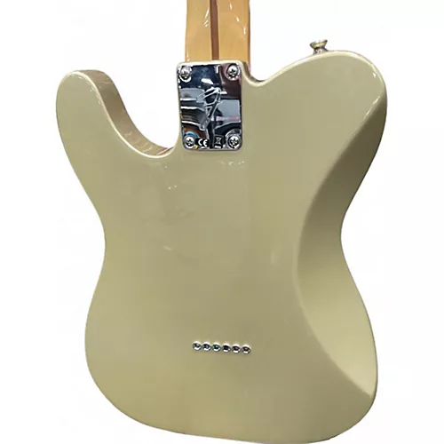 Used Fender Chris Shiflett Telecaster Deluxe Shoreline Gold Solid Body Electric Guitar Shoreline Gold