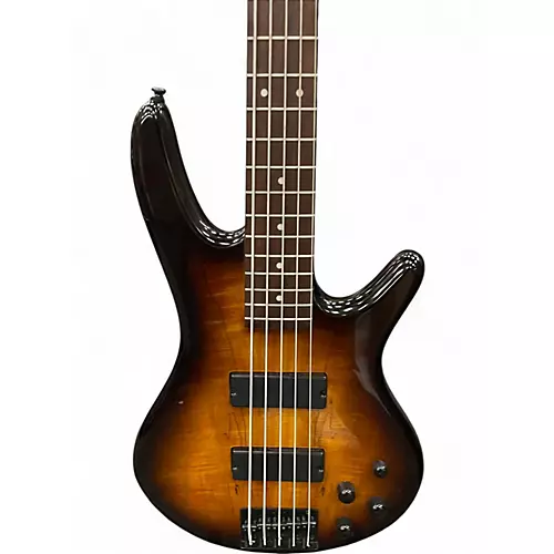 Used Ibanez gsr205sm Tobacco Burst Electric Bass Guitar Tobacco Burst