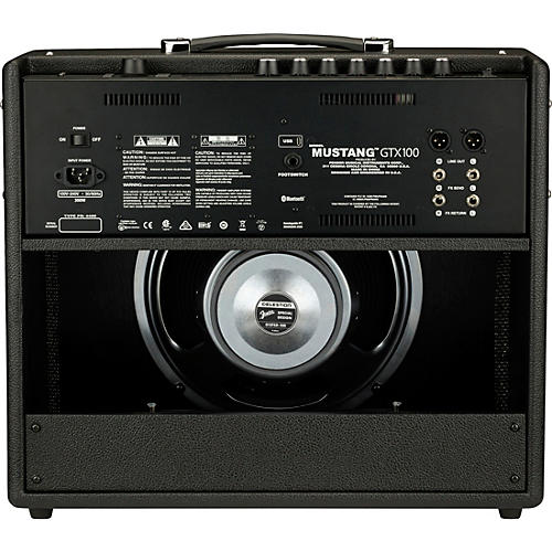 Fender Mustang GTX 100 100W 1x12 Guitar Combo Amp Black