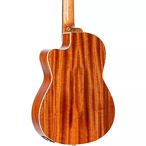 Ortega RCE138-T4 Thinline Acoustic-Electric Nylon Guitar High Gloss Natural