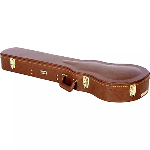 Gator GW-LPS Guitar Case for Single Cutaway Electric Guitars Brown