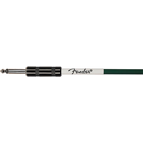 Fender Original Series Straight to Straight Instrument Cable 10 ft. Sherwood Green