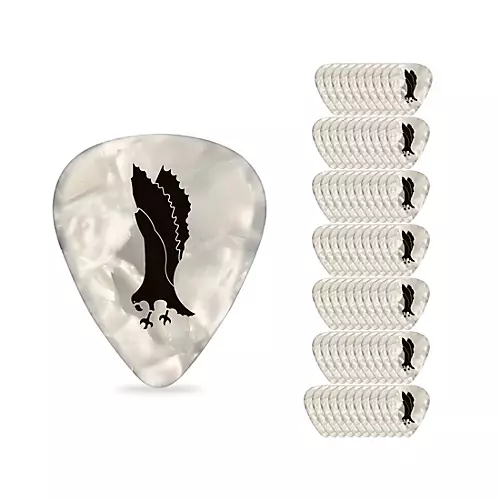 PRS Celluloid White Guitar Picks Medium 72 Pack