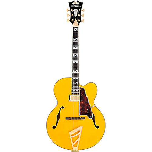 D'Angelico Excel EXL-1 Hollowbody Electric Guitar w/ Seymour Duncan 59 Humbucker Amber
