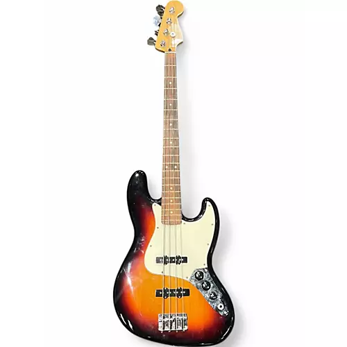 Used Fender Player Jazz Bass 2 Color Sunburst Electric Bass Guitar 2 Color Sunburst