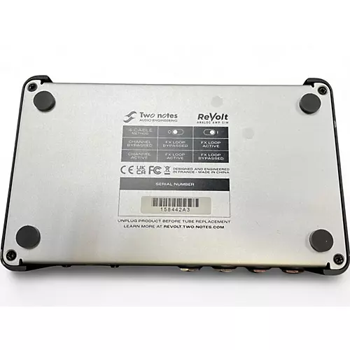 Used Two Notes AUDIO ENGINEERING REVOLT Tube Bass Preamp