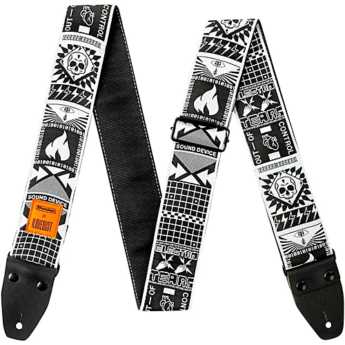 Dunlop I Love Dust Guitar Strap Dust Sucker