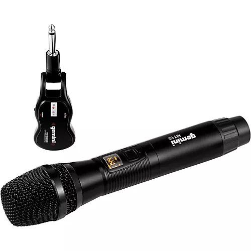 Gemini GMU-M100 Single HandHeld Wireless UHF Microphone System, 512-541.7mHz