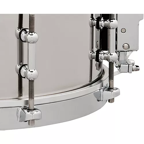 LP Stainless Steel Salsa Snare Drum 13 x 5.5 in. Stainless Steel