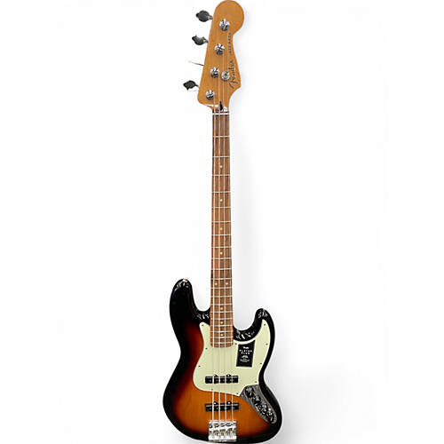 Used Fender Player Jazz Bass 3 Tone Sunburst Electric Bass Guitar 3 Tone Sunburst