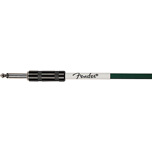 Fender Original Series Straight to Straight Instrument Cable, 2-Pack 10 ft. Sherwood Green