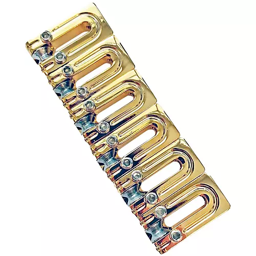 AxLabs String Surfer Brass Roller Saddles for Strat Style Bridges Black Nickel Narrow 2-1/16 in.