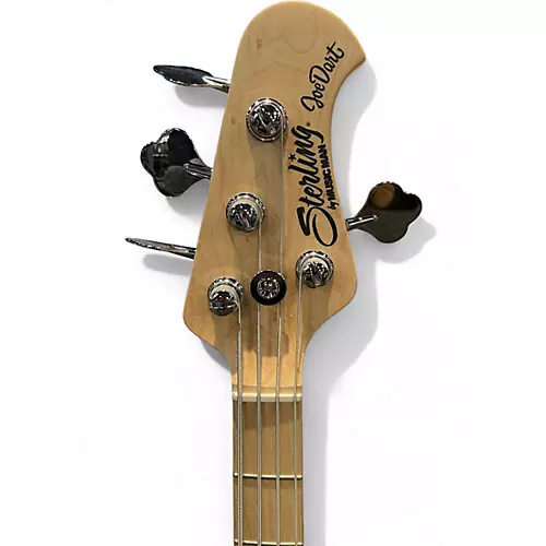 Used Sterling by Music Man JOE DIRT Natural Electric Bass Guitar Natural