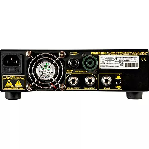 DV Mark Raw Dawg EG 250W Guitar Amp Head Black