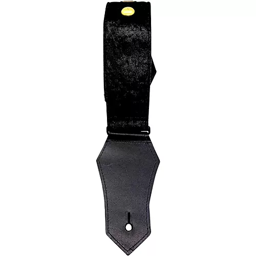Get'm Get'm Rolling Stone Guitar Strap Green Crushed Velvet 2 in.