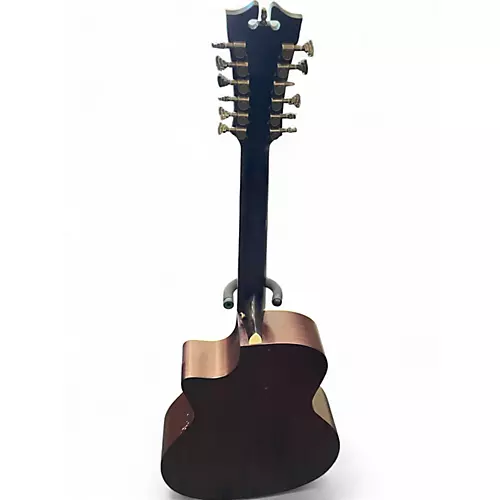 Used D'Angelico Premier Fulton Caramel Burst 12 String Acoustic Electric Guitar Caramel Burst