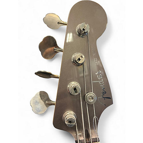 Used Fender Aerodyne Jazz Bass Gray Electric Bass Guitar Gray