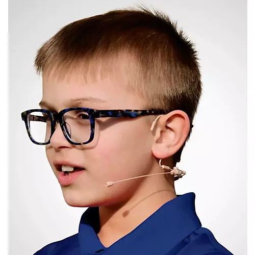 Galaxy Audio HSM4F Economical Dual Ear Fully Adjustable Headset Microphone Wired for Sennheiser