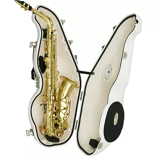 e-Sax Practice Mute System for Alto Saxophone II White