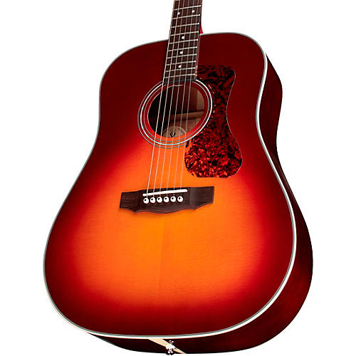 Guild D-140 Westerly Collection Dreadnought Acoustic Guitar Cherry Burst