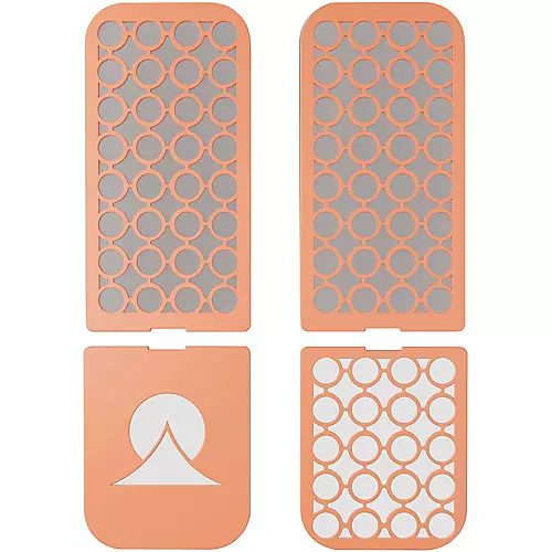 Ohma World Holes Screen Set White & Stainless Steel